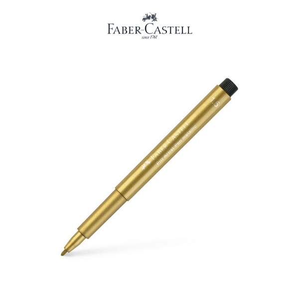 Bút Cọ Pitt Artist Metallic Faber-Castell, 1.5MM, 4 Màu