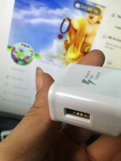 Cốc sạc nhanh Samsung 2A sấm sét ( ảnh thật tại shop)