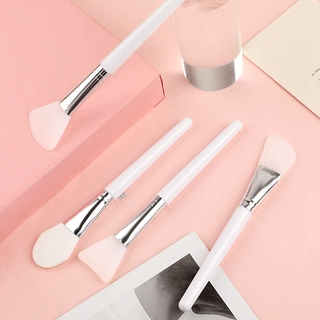 Cọ trang điểm kem nền đắp mặt nạ bằng silicon màu trắng