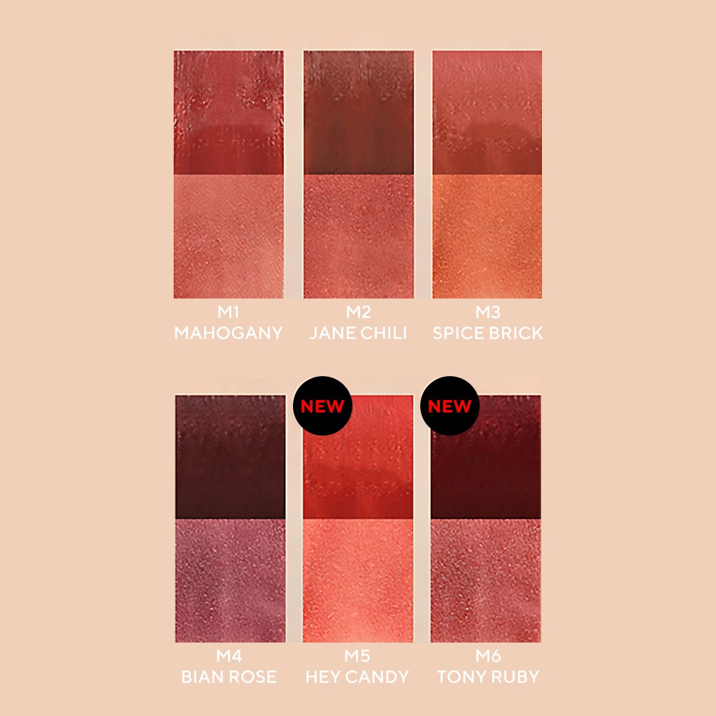 [Hàng mới về] Son kem Merzy BITE THE BEAT MELLOW TINT 17 màu tùy chọn | BigBuy360 - bigbuy360.vn