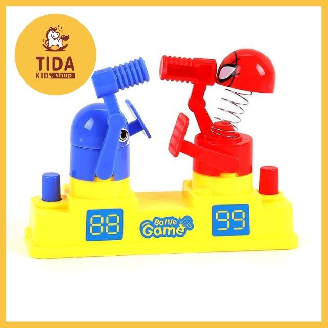 Đồ Chơi Đối Kháng 2 Người Cầm Búa Cầm Khiên Battle Game Mini Giá Tốt, Đồ Chơi Giải Trí TiDa Kids Shop