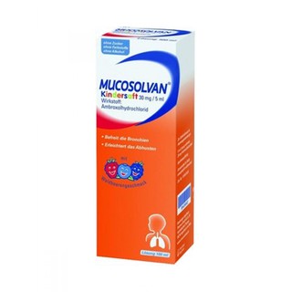 Siro Mucosolvan trị ho đờm dành cho bé từ sơ sinh