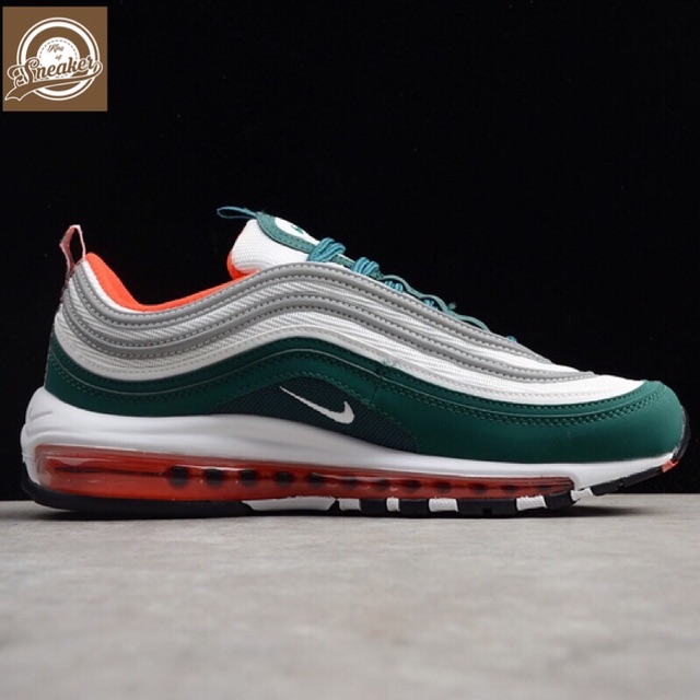 NEW- | Bán Chạy | Giầy sneaker Air Max 97 trắng xanh rêu thời trang nam , nữ KHO Xịn Nhẩt 2021 $ ˇ ^ ༔ : ": ": *