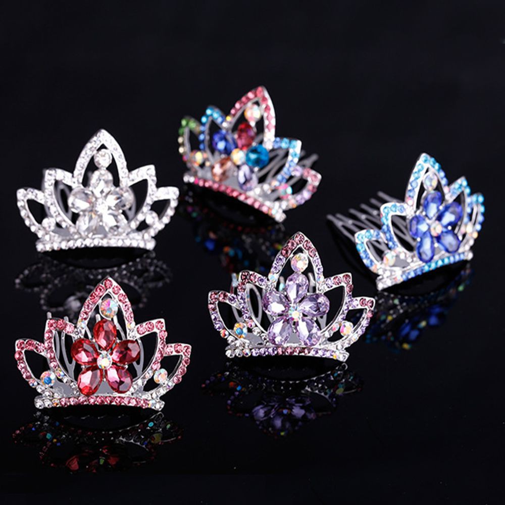 Kẹp tóc vương miện công chúa cho bé gái