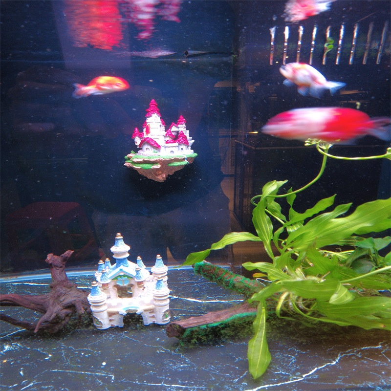 Cây Giả Phát Sáng Trang Trí Bể Cá
