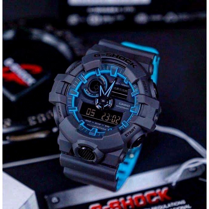 [CAM KẾT REAL 100%, ĐỀN X3 GIÁ BÁN NẾU CHECK RA FAKE] Đồng hồ Nam G-Shock GA-700SE-1A2