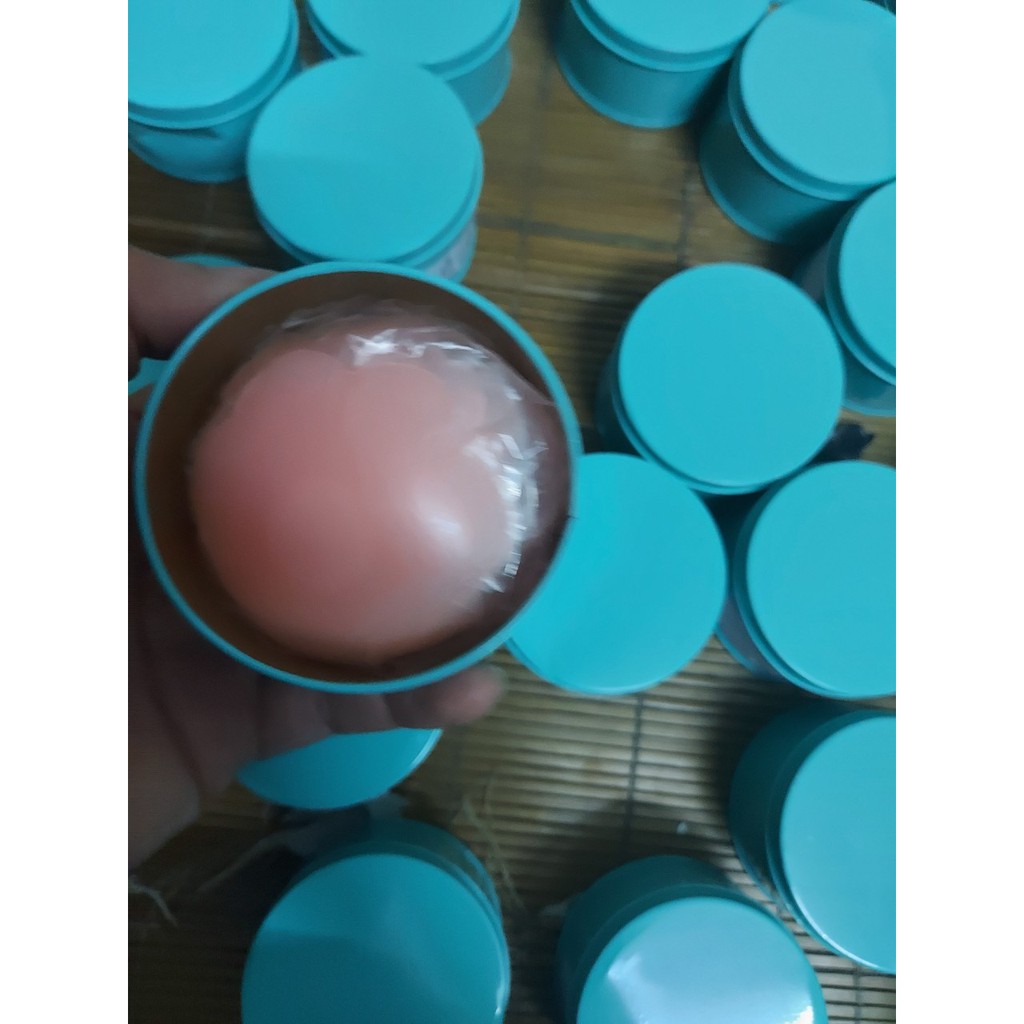 HỘP 10 MIẾNG DÁN NHŨ HOA SILICON, HỘP XANH TRÒN