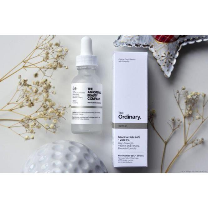 [AUTH, BILL MỸ] Tinh Chất The Ordinary Niacinamide 10% + Zinc 1% Giảm Mụn, Thâm [SeeMe beauty] SE-005