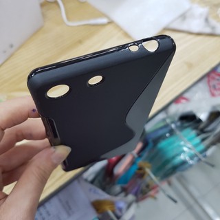 Ốp lưng Sony M5 dẻo đen chữ S