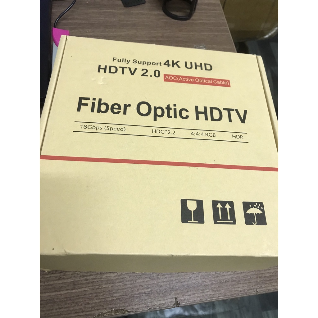 Dây cáp HMDI sợi quang chiều dài 40m, 50m, 60m