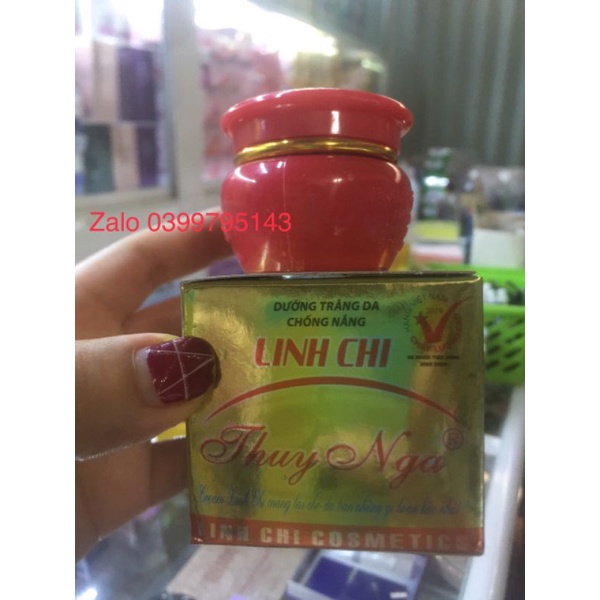 Kem Linh Chi Thúy Nga Dưỡng Trắng Da Chống Nắng
