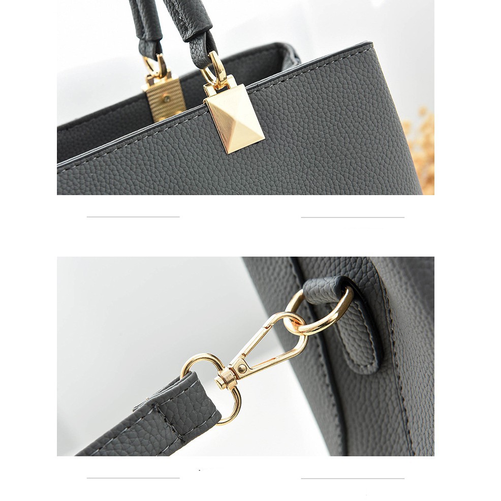 Women's bag new fashion big bag Korean edition spring single shoulder bag casual cross - slung handbag