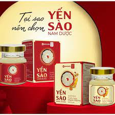 Yến Sào Nam Dược - Yến Chưng đường phèn - Yến Chưng Đông Trùng hồng sâm