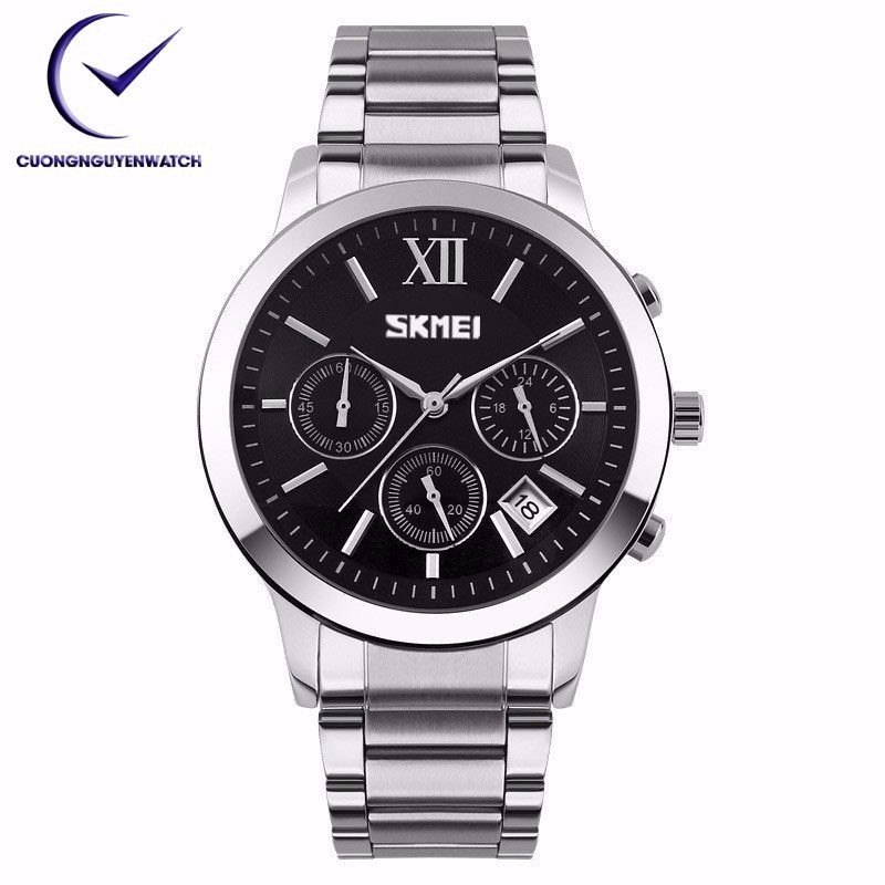 Đồng hồ nam skmei 9097 chính hãng SK01 - Đen