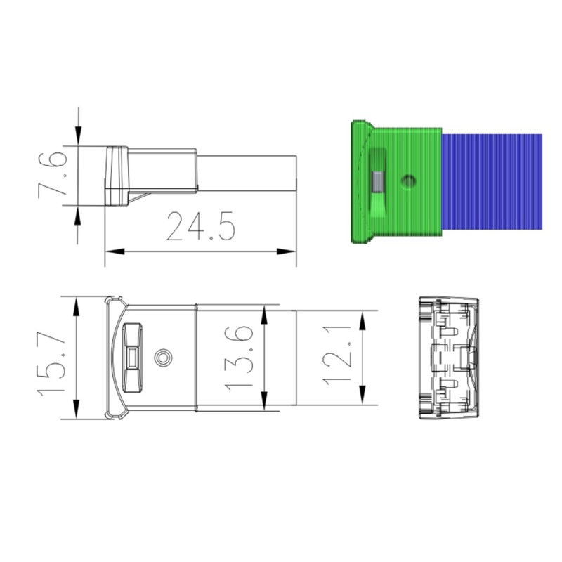 Đèn Ngủ Thông Minh Dc: 5v Cho Xe Hơi, Laptop, Bàn Phím