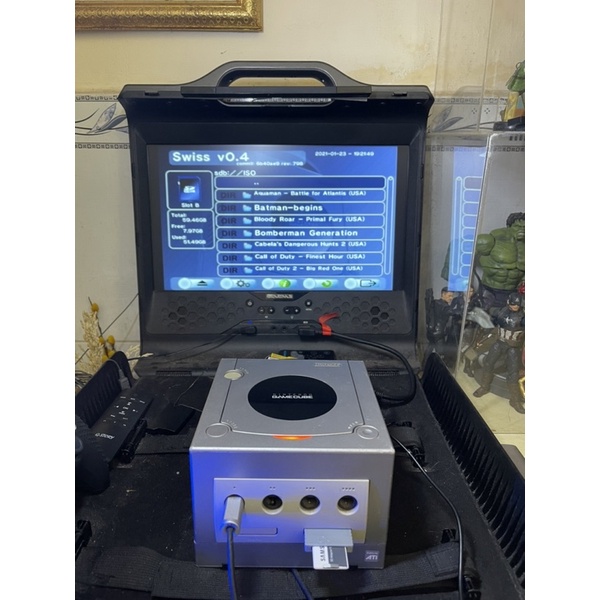 Máy Game Cube chơi game trên thẻ nhớ