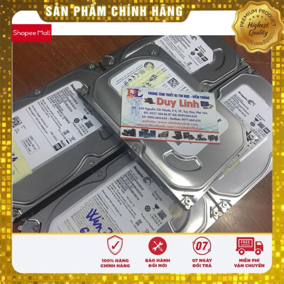 Siêu sale_ HDD 500G Seagate cài sẵn Win 7 64bit bảo hành 03 tháng | BigBuy360 - bigbuy360.vn