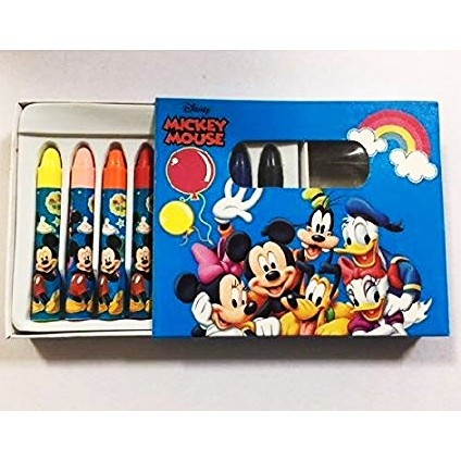 Bộ 8 bút màu Disney Mickey tập tô cho bé - Nhật Bản