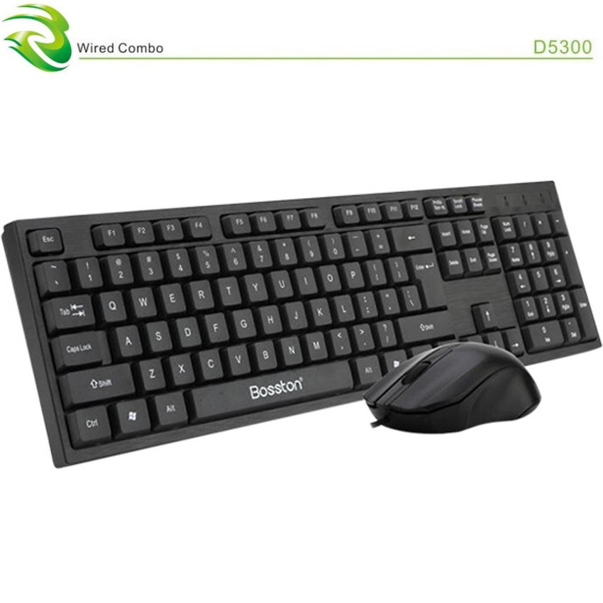 COMBO PHÍM CHUỘT BOSSTON D5300