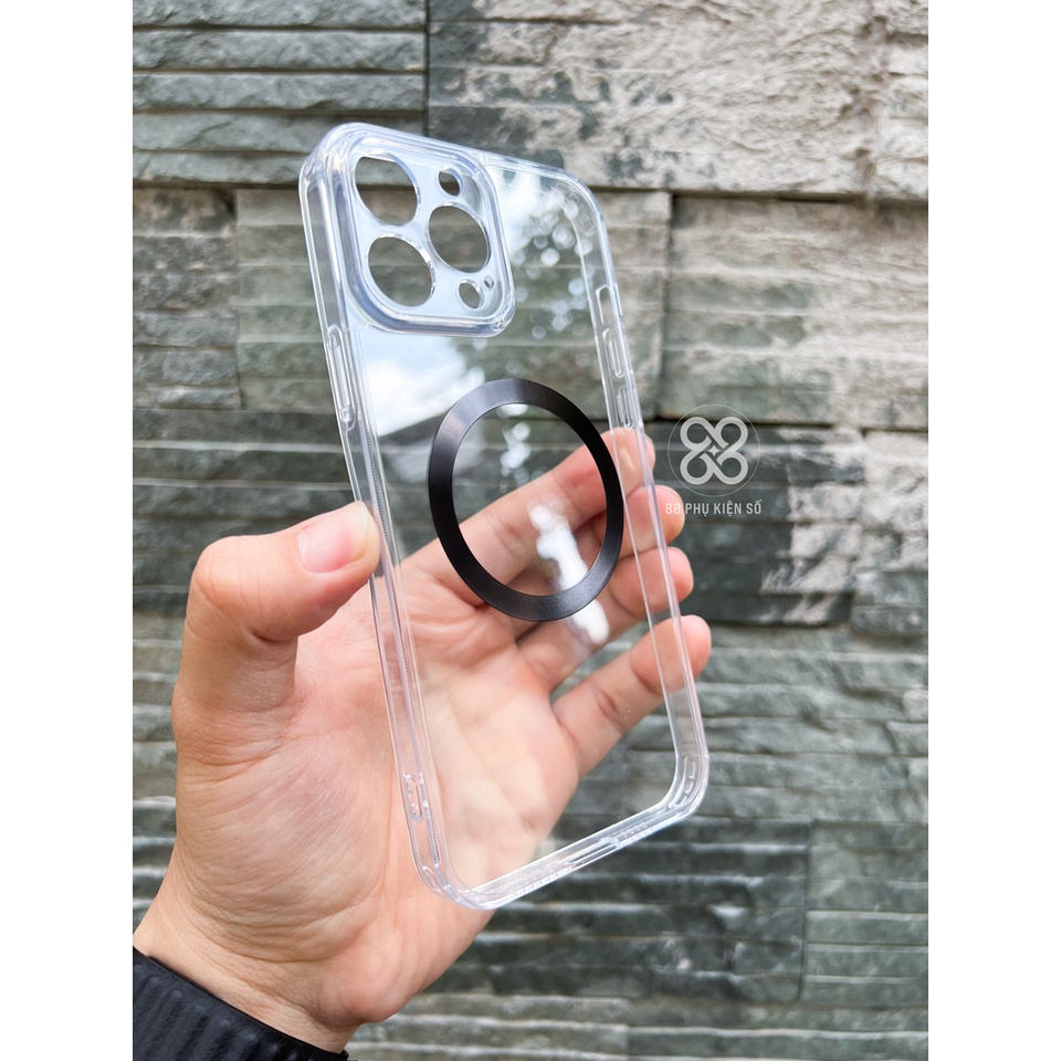 Likgus Glass Magsafe ốp lưng trong hỗ trợ sạc không dây