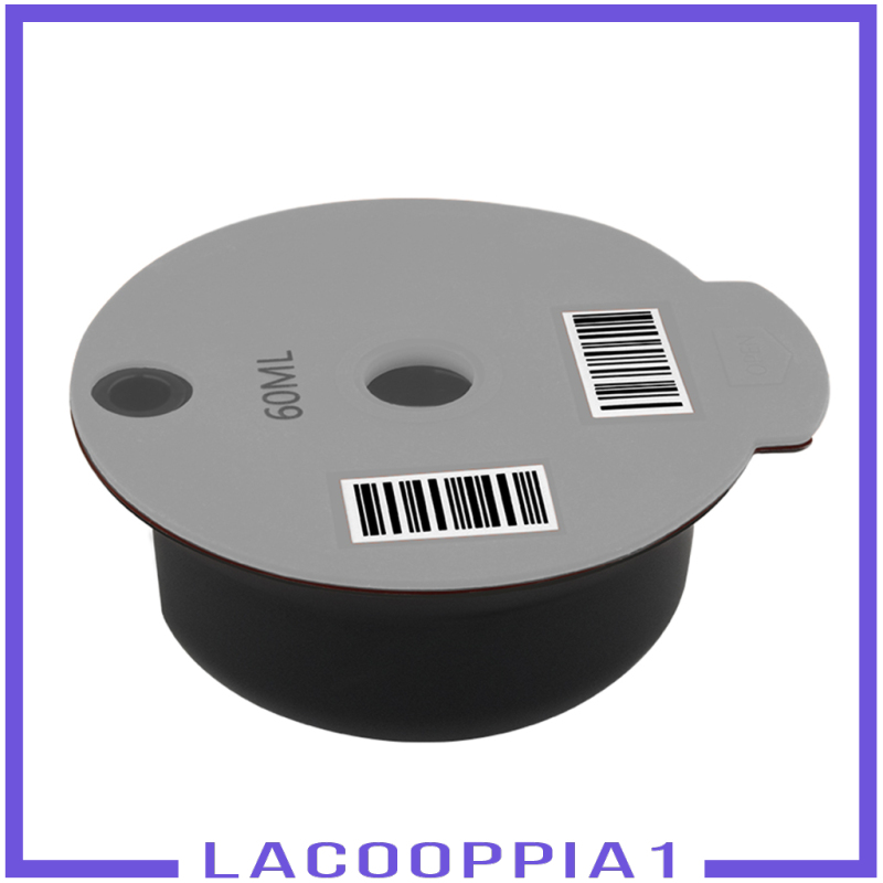 [LACOOPPIA1]Reusable Coffee Capsule Pod Slicone Lid Fits Bosch for Tassimo Machine