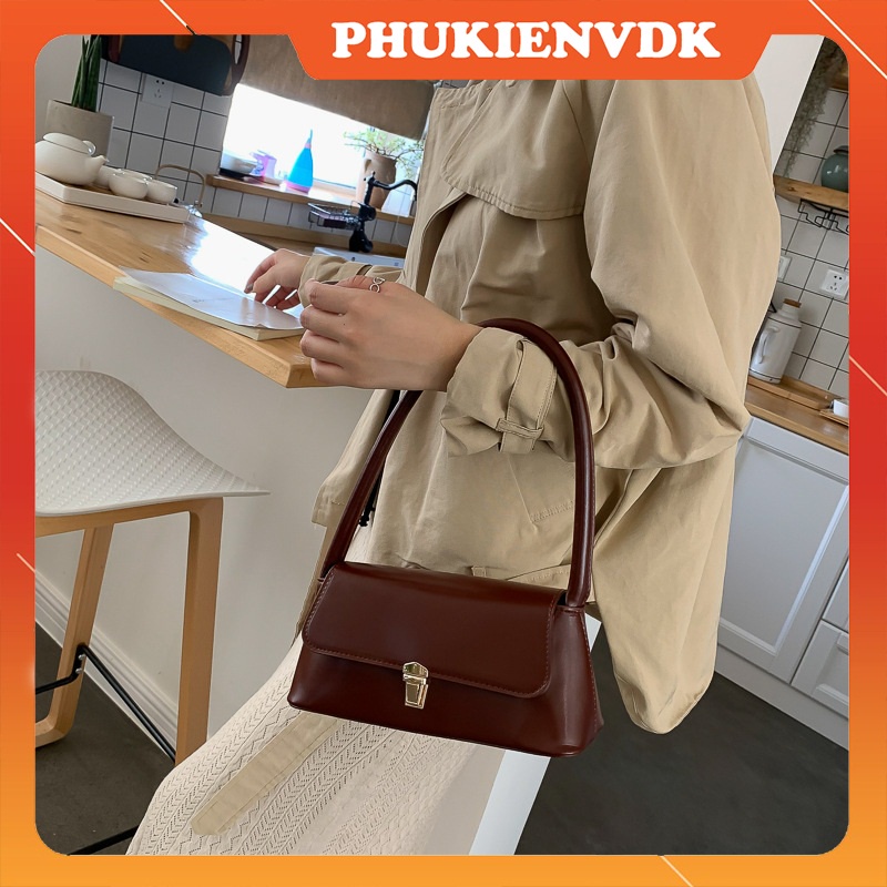 Túi xách nữ túi đeo vai niche kiểu Pháp thời trang