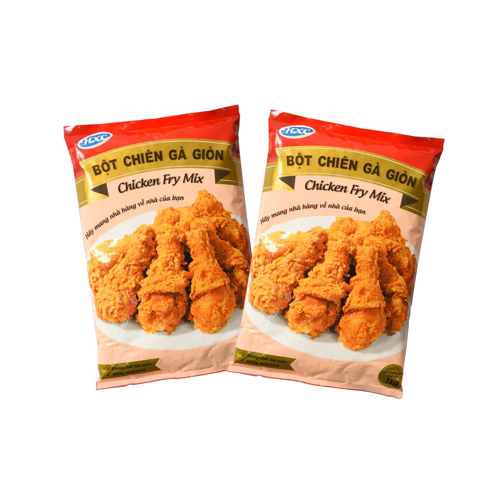 Bộ 2 gói Bột chiên gà giòn HXC - 1 kg