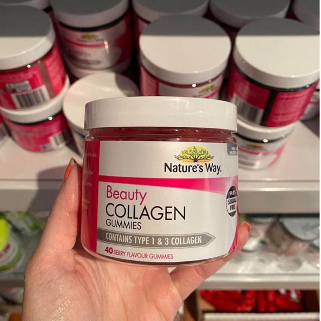 KẸO DẺO BỔ SUNG COLLAGEN NATURE’S WAY BEAUTY COLLAGEN GUMMIES