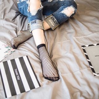 TẤT LƯỚI ngắn cổ style Độc đáo