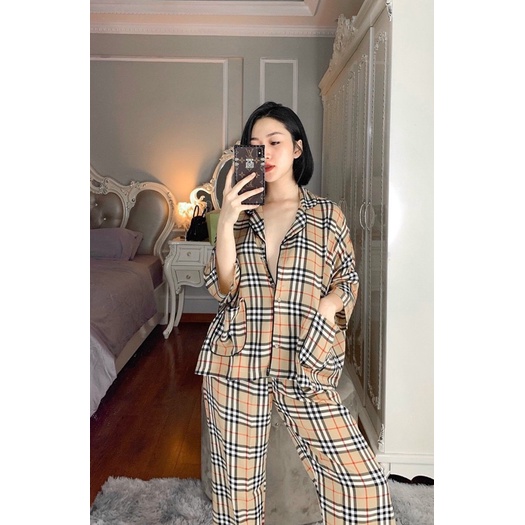Pijama Bbr Cánh Dơi Lụa Mango (55-70Kg)