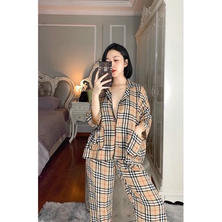 Pijama Bbr Cánh Dơi Lụa Mango