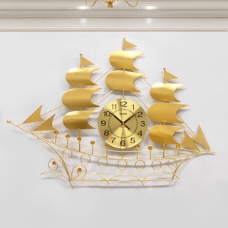Đồng Hồ Treo Tường Trang Trí Shouse B68 kim trôi quartz nghệ thuật cho phòng khách