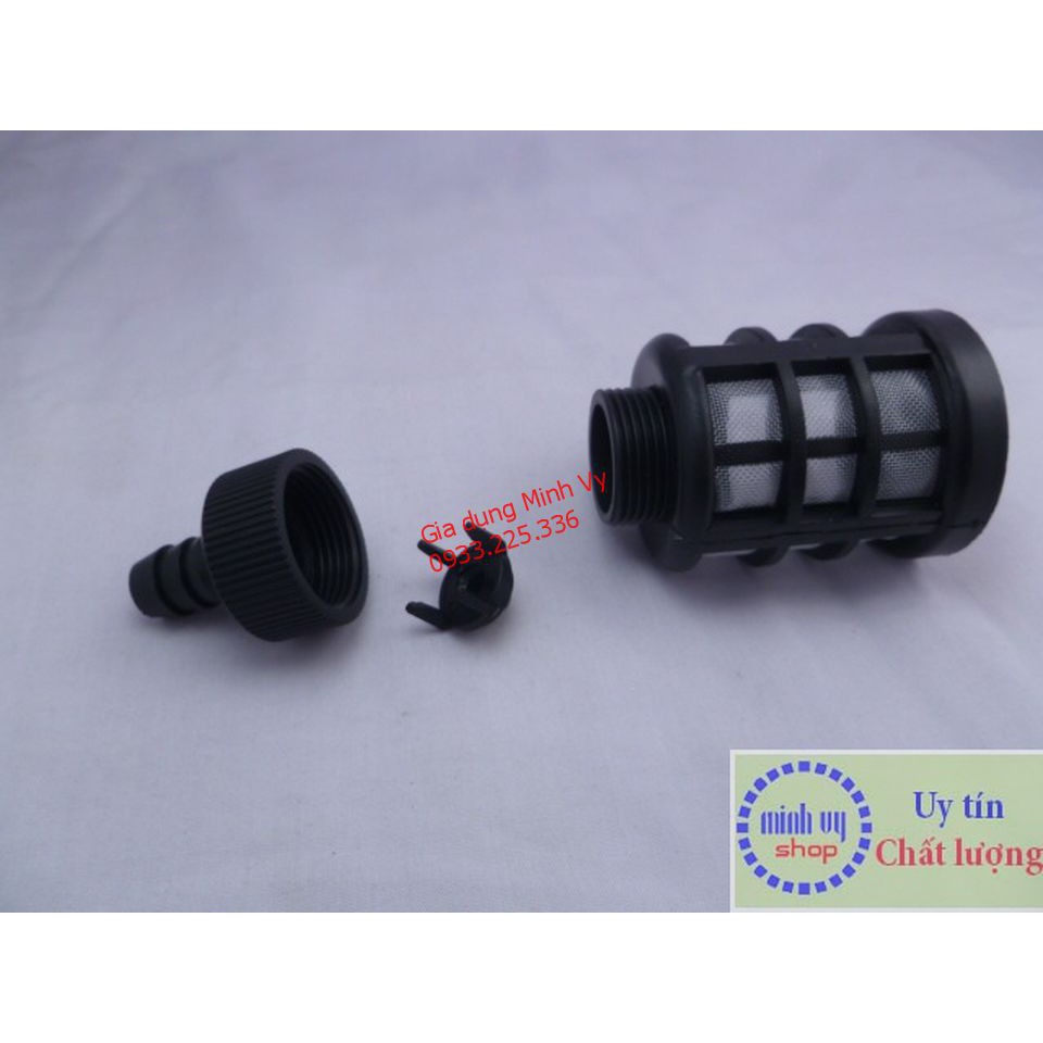 Lọc Rác Lắp Vào Dây Hút Nước Máy Rửa Xe - có lúp bê - locxin