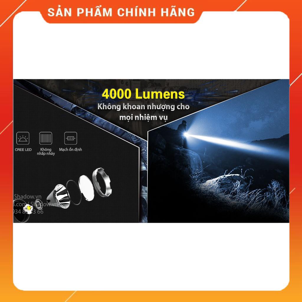 [SÁNG CHÓI LÓA] [HÀNG ĐỘC QUYỀN] Đèn pin và đèn sạc KLARUS XT21X công tắc tác chiến siêu n - Độ sáng 4000 lumen xa 316m | BigBuy360 - bigbuy360.vn