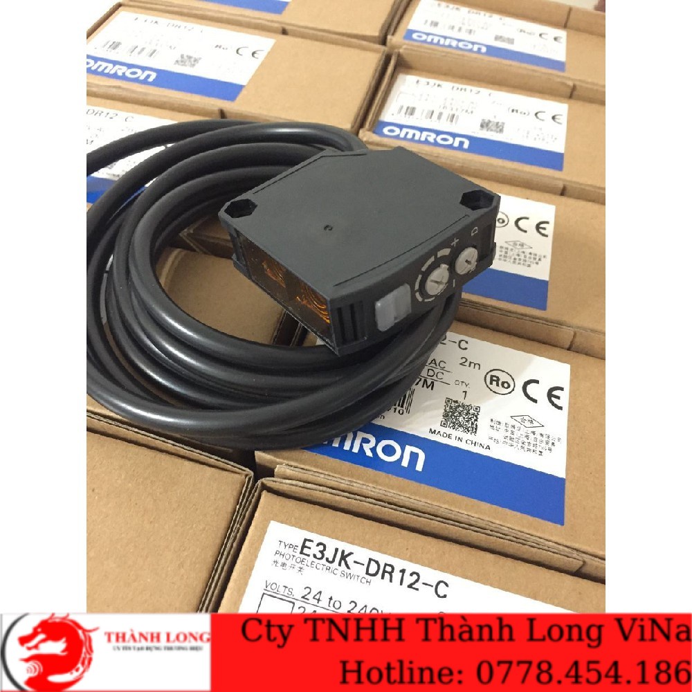 Cảm biến OMRON E3JK-DR12-C 2M