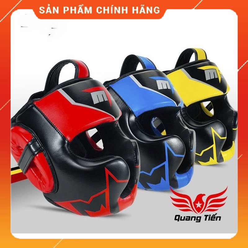 Freeship Mũ võ thuật boxing bảo vệ đâu MTB chính hãng đủ màu đủ size