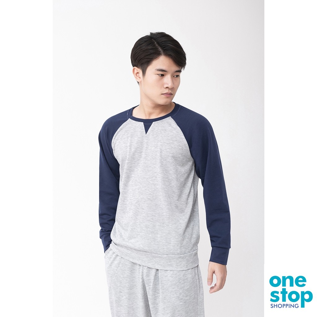 Sét bộ thời trang thu đông mặc nhà nam chất liệu vải thun da cá one shop