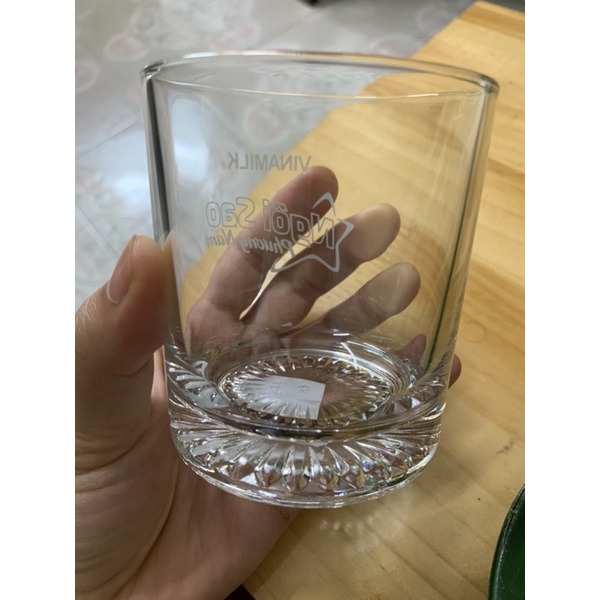 Cốc thủy tinh UG-350 quà tặng từ vinamilk