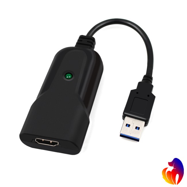 Portable USB 3.0 HDMI Game Capture Card Video Reliable Streaming for Live Adapter Video Recording Broadcasts