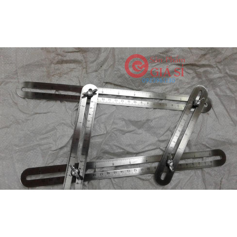 Thước chép hình - thước đo góc inox ❤️freeship❤️