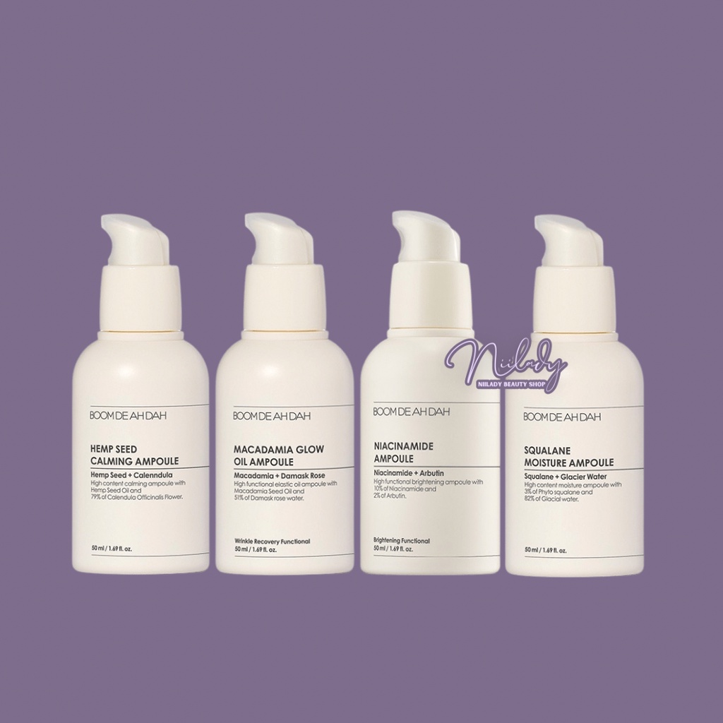 Tinh chất BOOM De Ah Dah Niacinamide 10% + Arbutin 2% tinh chất dưỡng trắng, căng bóng da