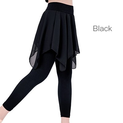 Quần Váy Voan Màu Đen Tập Múa Ba Lê Cho Bé Gái