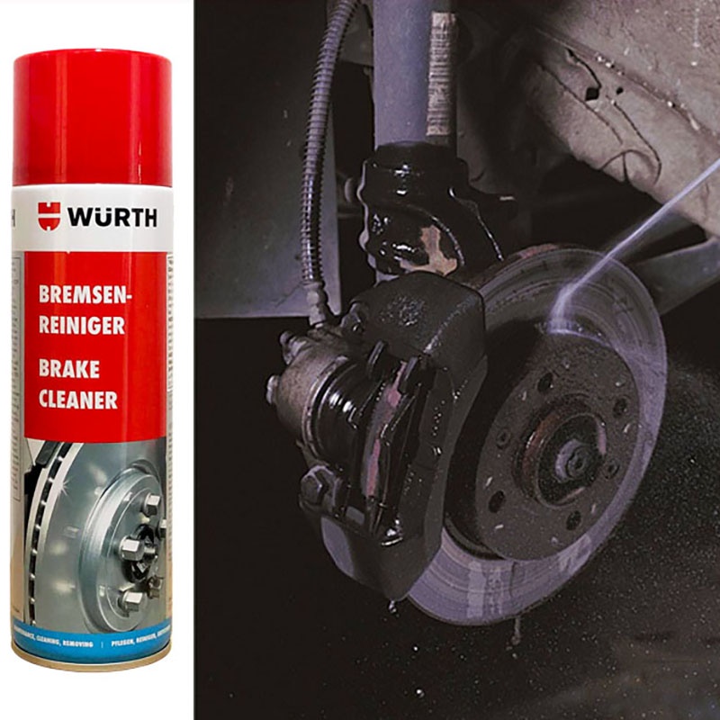 Tẩy rửa dầu mỡ thắng đĩa Wurth Brake Cleaner 500ml