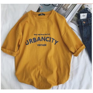 Áo thun nữ tay lỡ in Urbancity Vintage