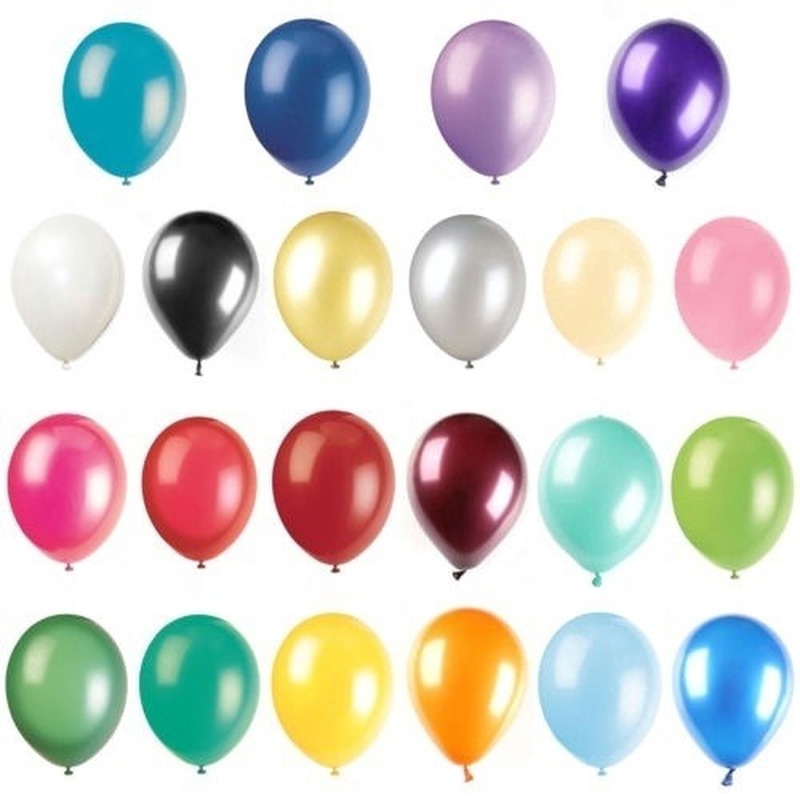 Set 20 Bong Bóng Cao Su Trang Trí Tiệc