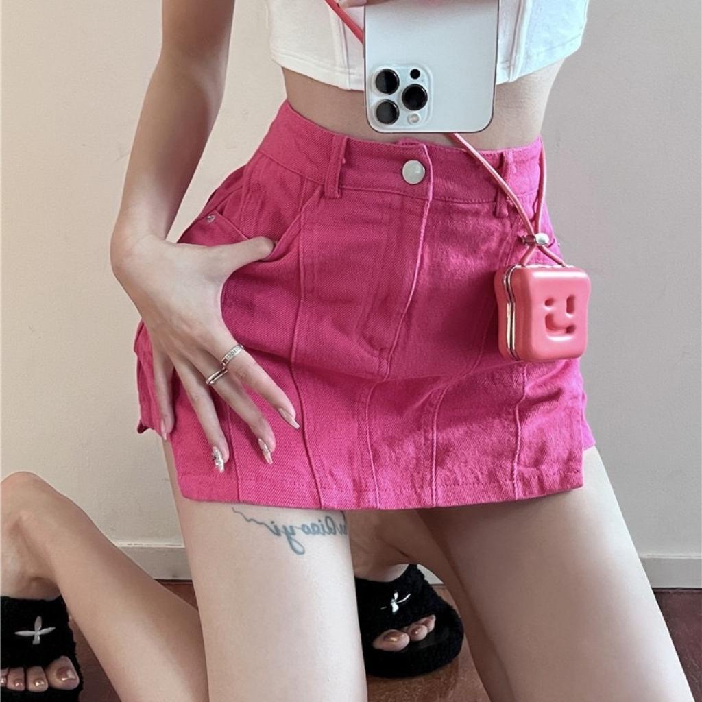 Chân Váy Ngắn Dáng Chữ A Chất Kaki Đủ Màu Siêu Hot