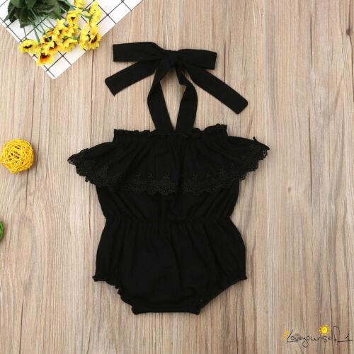 Áo liền quần 2 dây viền ren dễ thương cho bé gái