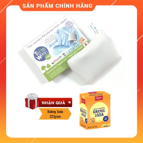 Terra Wash +Mg Túi Giặt Thay Thế Xà Phòng Made In Japan - Tặng Baking Soda.