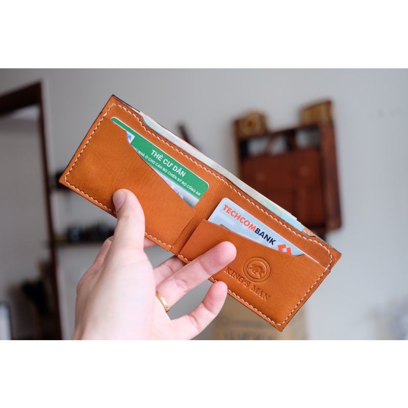 VÍ DA BÒ 100% VÍ NGANG MINIVÍ DA ĐỰNG THẺ, VÍ DA MINI, VÍ ĐỰNG THẺ ATM, VÍ DA MINI HANDMADE, VÍ DA BÒ CAO CẤP, VÍ DA HAN