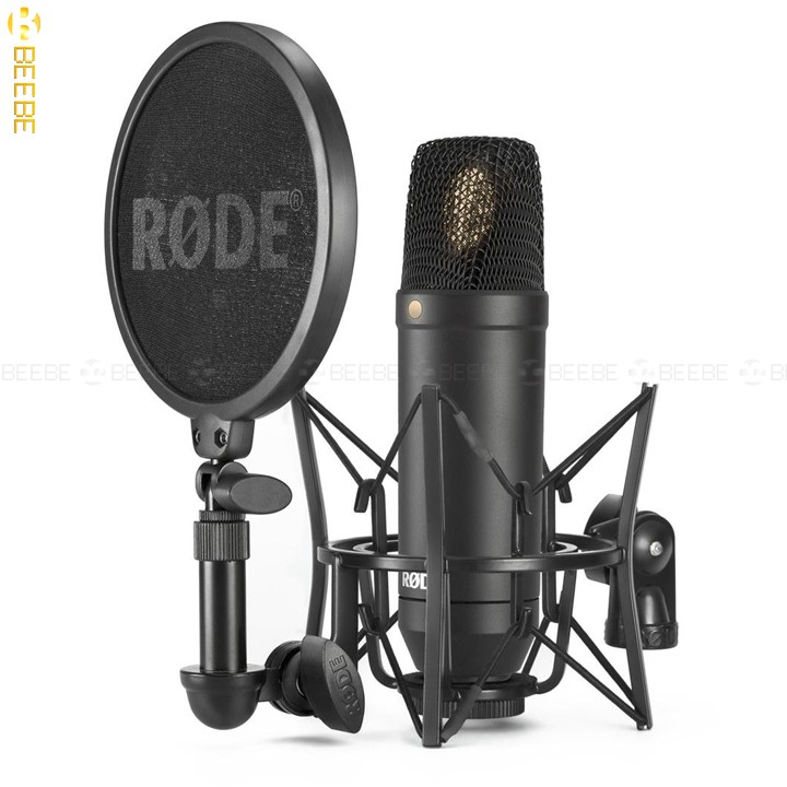 RODE NT1 Kit - Mic Thu Âm Chuyên Nghiệp, Trang Bị Shockmount, Cáp Tín Hiệu, Màng Lọc (Bản 2020)